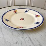 Round dish Digoin Sarreguemines model "Mary-Lou" 30s