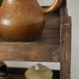 Vintage rolling shelf craft furniture