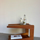 Vintage Danish bar trolley in teak