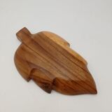 Empty mother-of-pearl and wood pocket