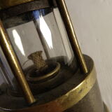 Brass miner's lamp Achille André La Louvière