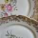 21 mismatched vintage dessert plates