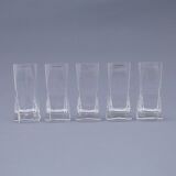 Vintage glasses by Cini Boeri for Arnolfo Di Cambio, 1970s, set of 5.