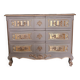 Commode Vintage vieux rose