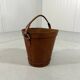 Leather waste paper basket 1960’s