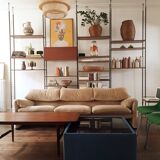 Smoked glass 60s coffee table