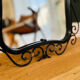 Miroir fer forgé