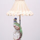 Porcelain Pheasant Table Lamp Germany 1950s