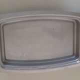 Beurrier inox vintage avec couvercle