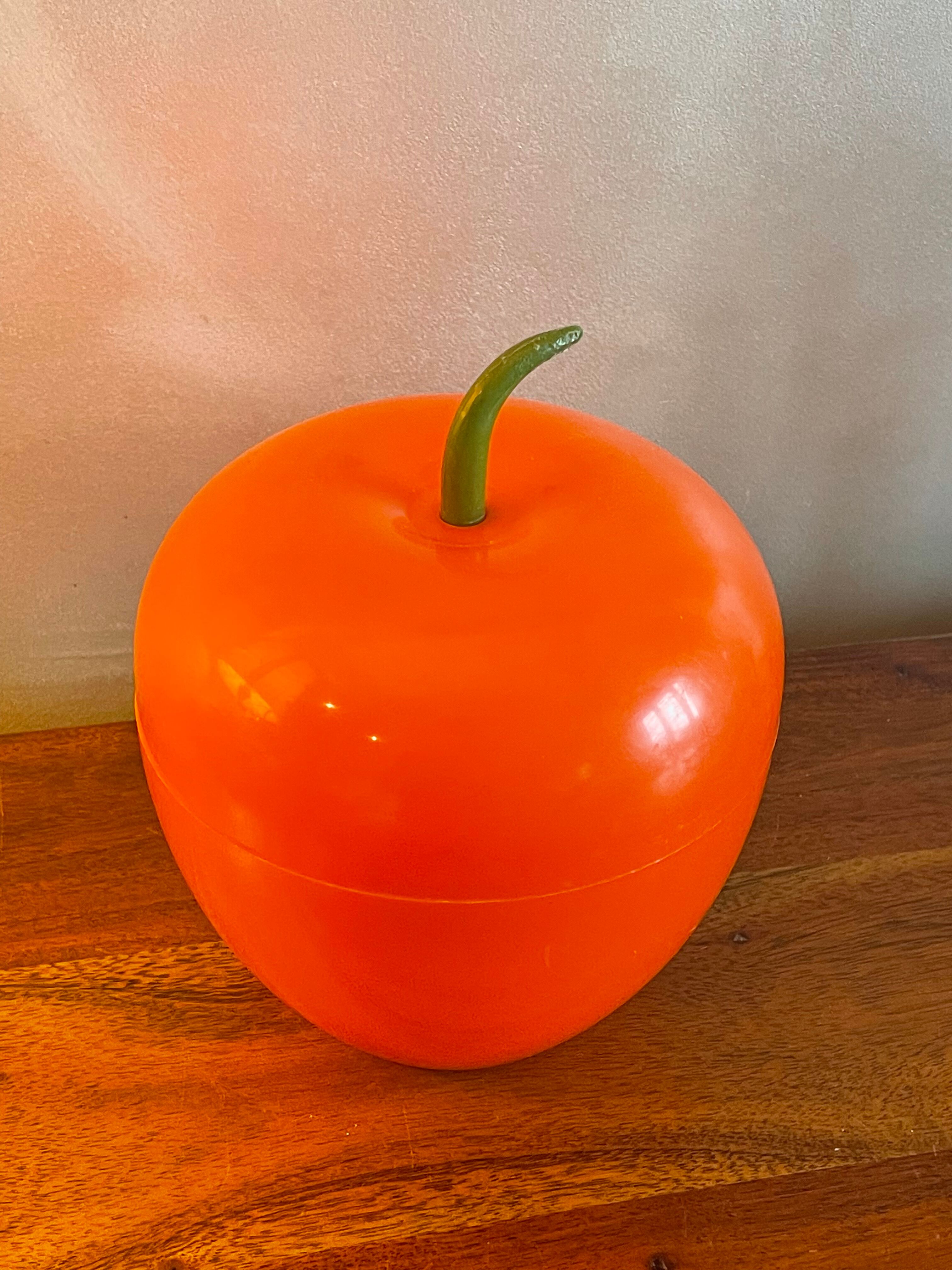 Seau à glaçon pomme orange