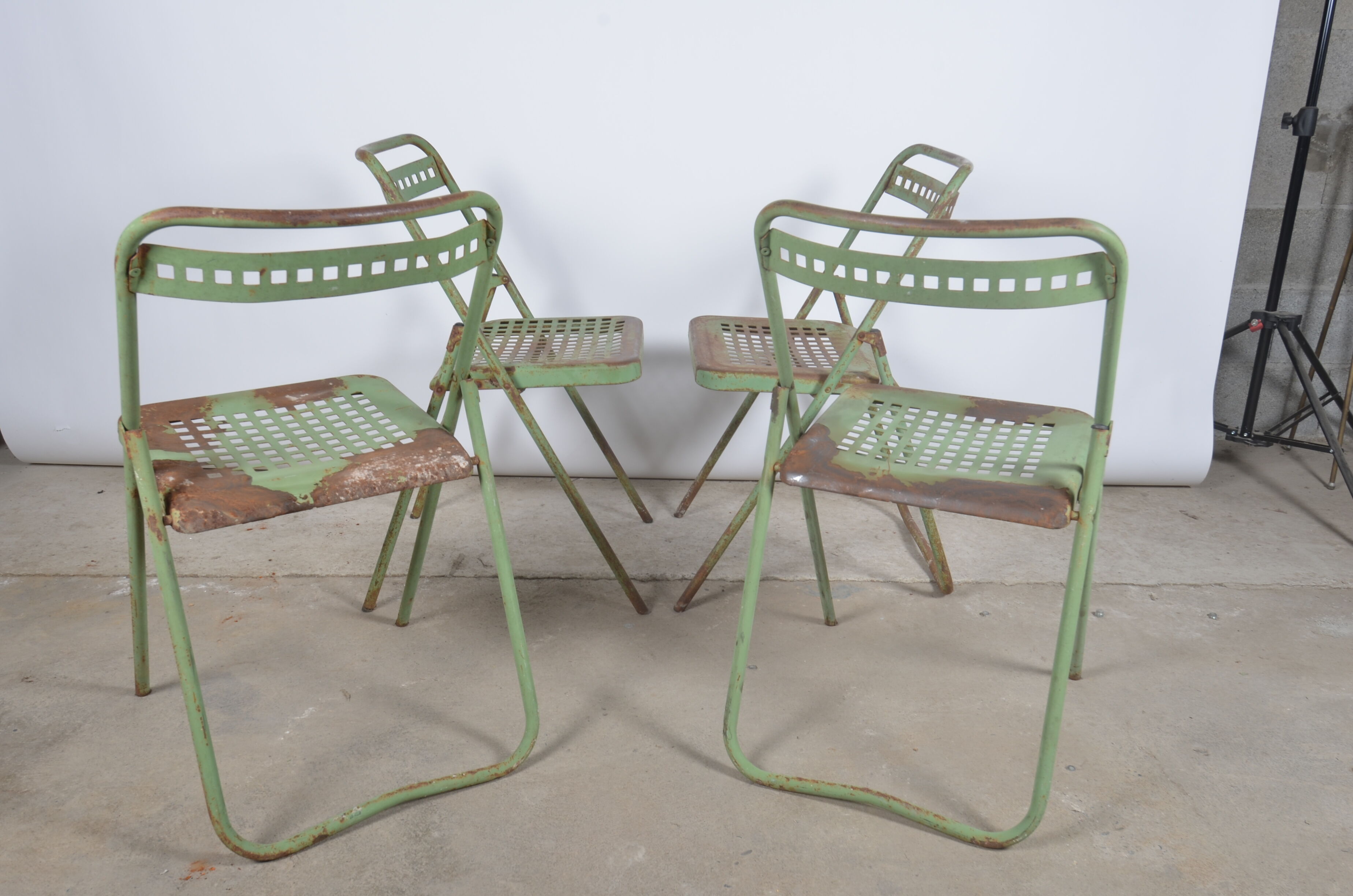 Souvignet folding metal foldchair chairs