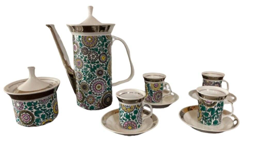 Vintage coffee set, 1960s