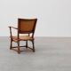 Leather and oak Armchair by Theo Ruth for Artifort, The Netherlands 1940s