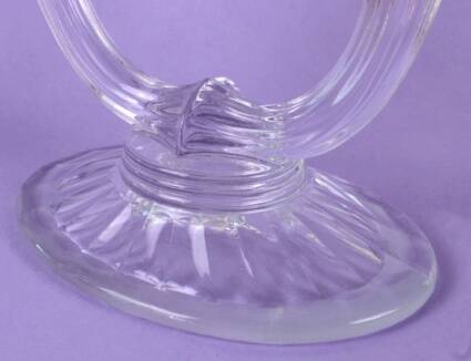 Art Deco style glass chandeliers