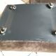 Pouf on wheels Ligne Roset 70s
