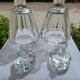 Pair of Baccarat crystal decanters, Harcourt Talleyrand model, signed