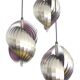 Vintage Space Age pendant light from Lyfa, 1970s