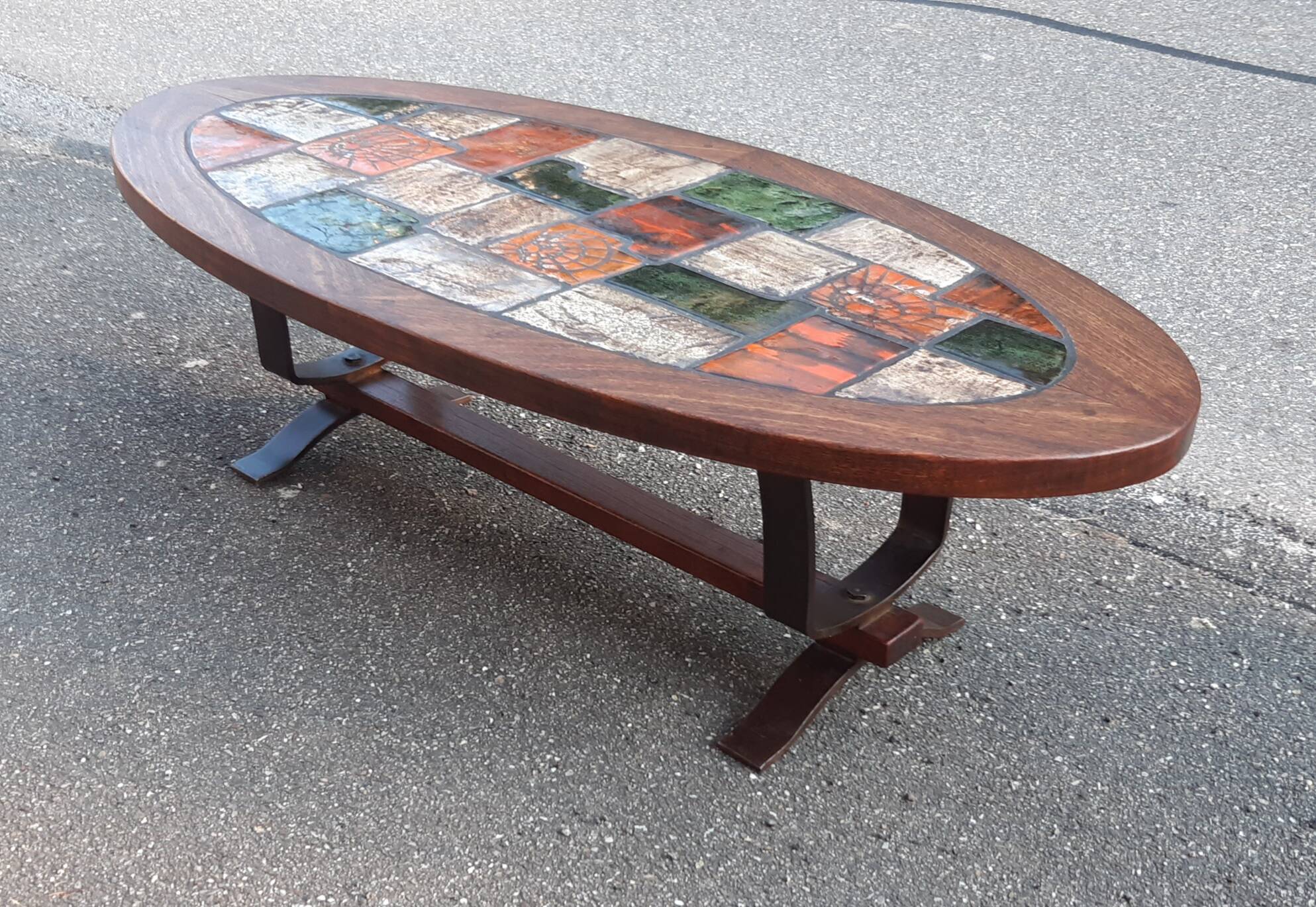 Brutalist coffee table from the 1970s.