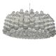 Extra Large Murano Glass Bubble Chandelier / Flushmount, Italy, 1980s