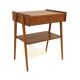 Scandinavian bedside table in teak, AB Carlströms, Sweden, 1960.