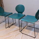 Dining Chairs, Italy, 1970s, Set of 3
