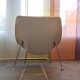 Pierre Paulin Oyster armchair reupholstered