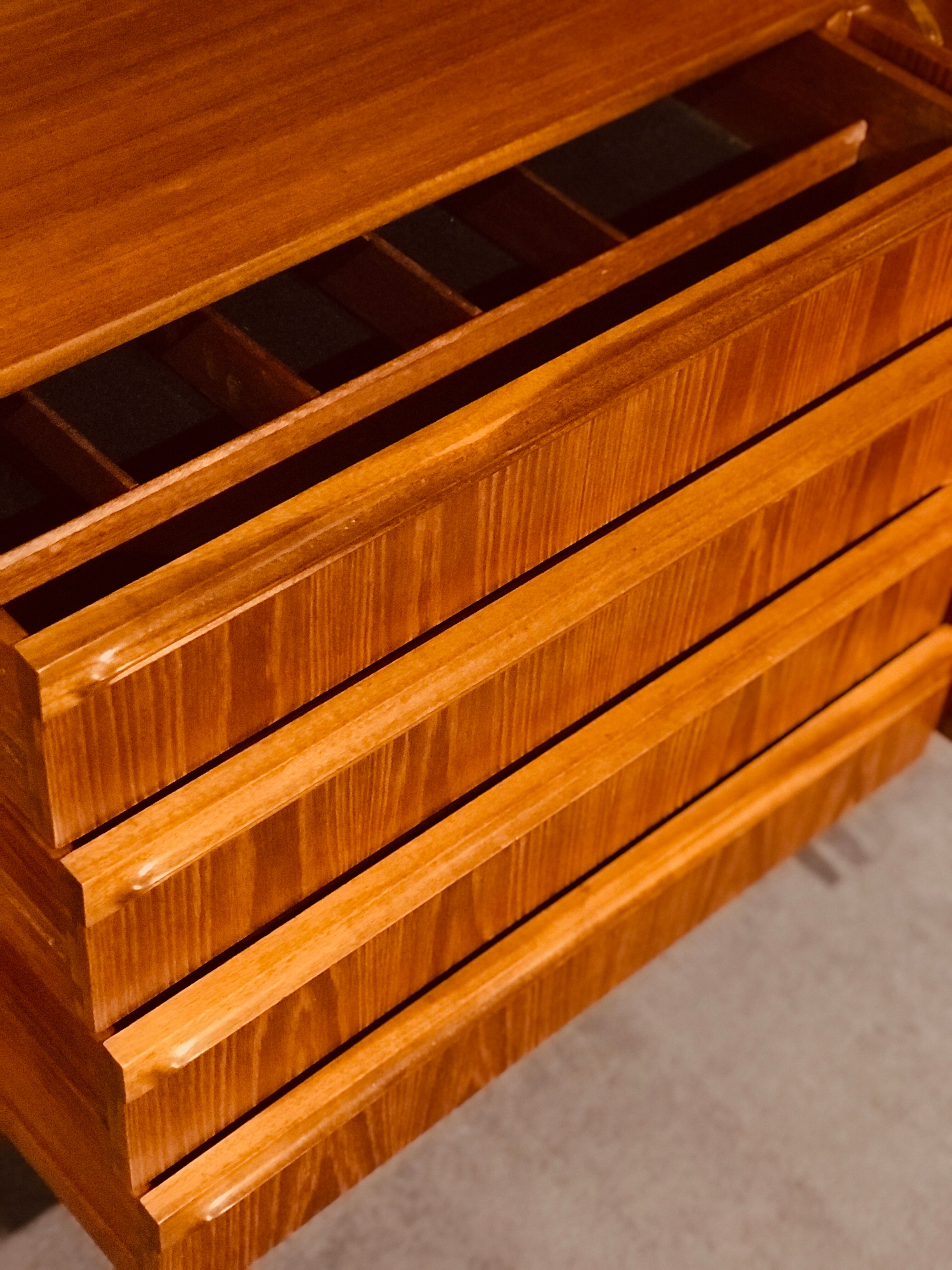 McIntosh teak sideboard by Tom Robertson, Dunbar collection, Scotland 1960.
