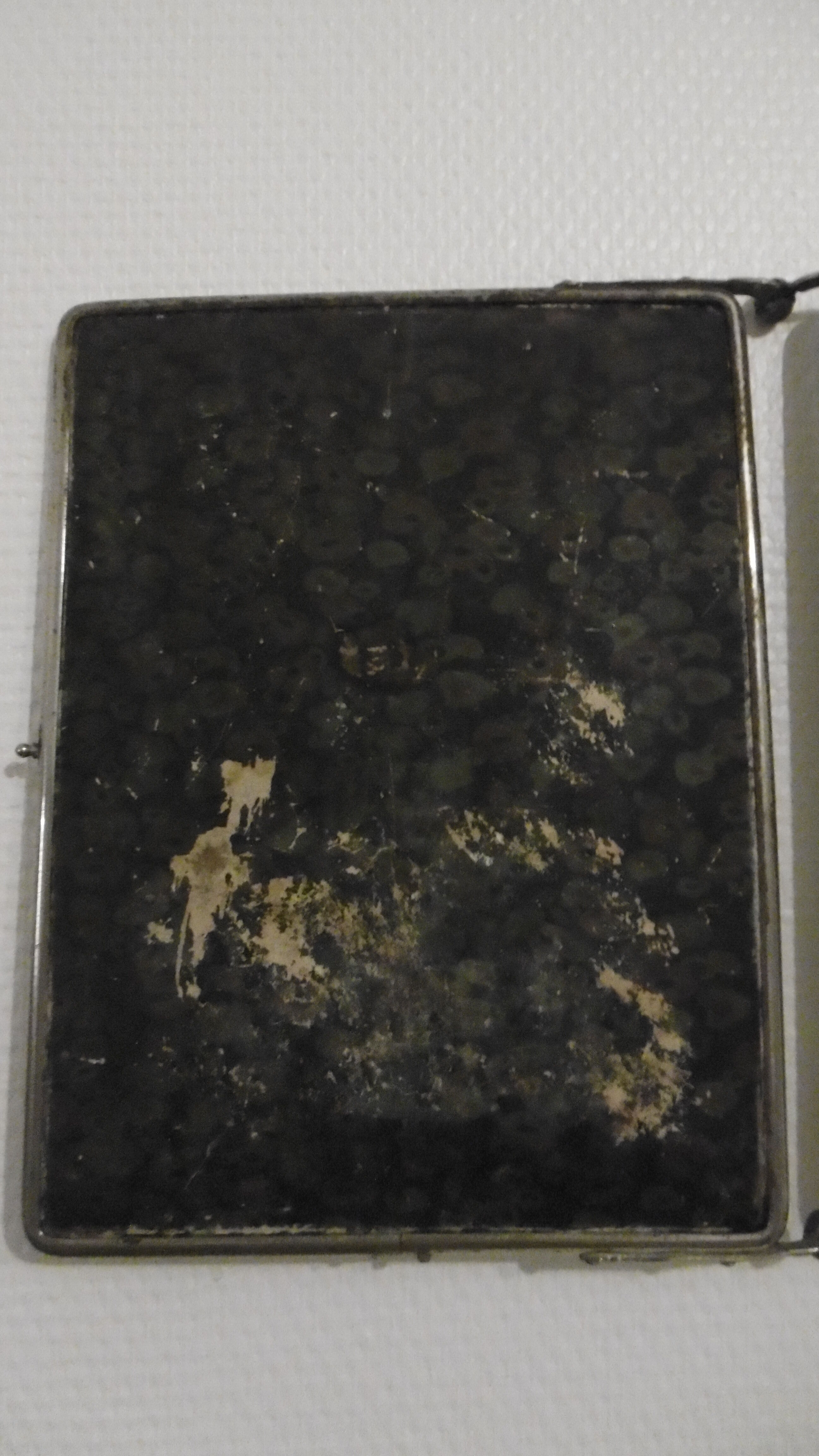 Triptych barber mirror