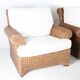 Wicker lounge