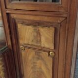 Ancien grand meuble cabinet louix xvi vitrine miroir