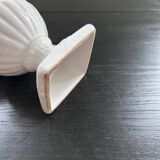 Vase blanc stylé Médicis