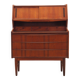 Teak secretary, Danish design, 1970s, production: Denmark
