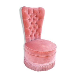 Pink veloures warmer years 70