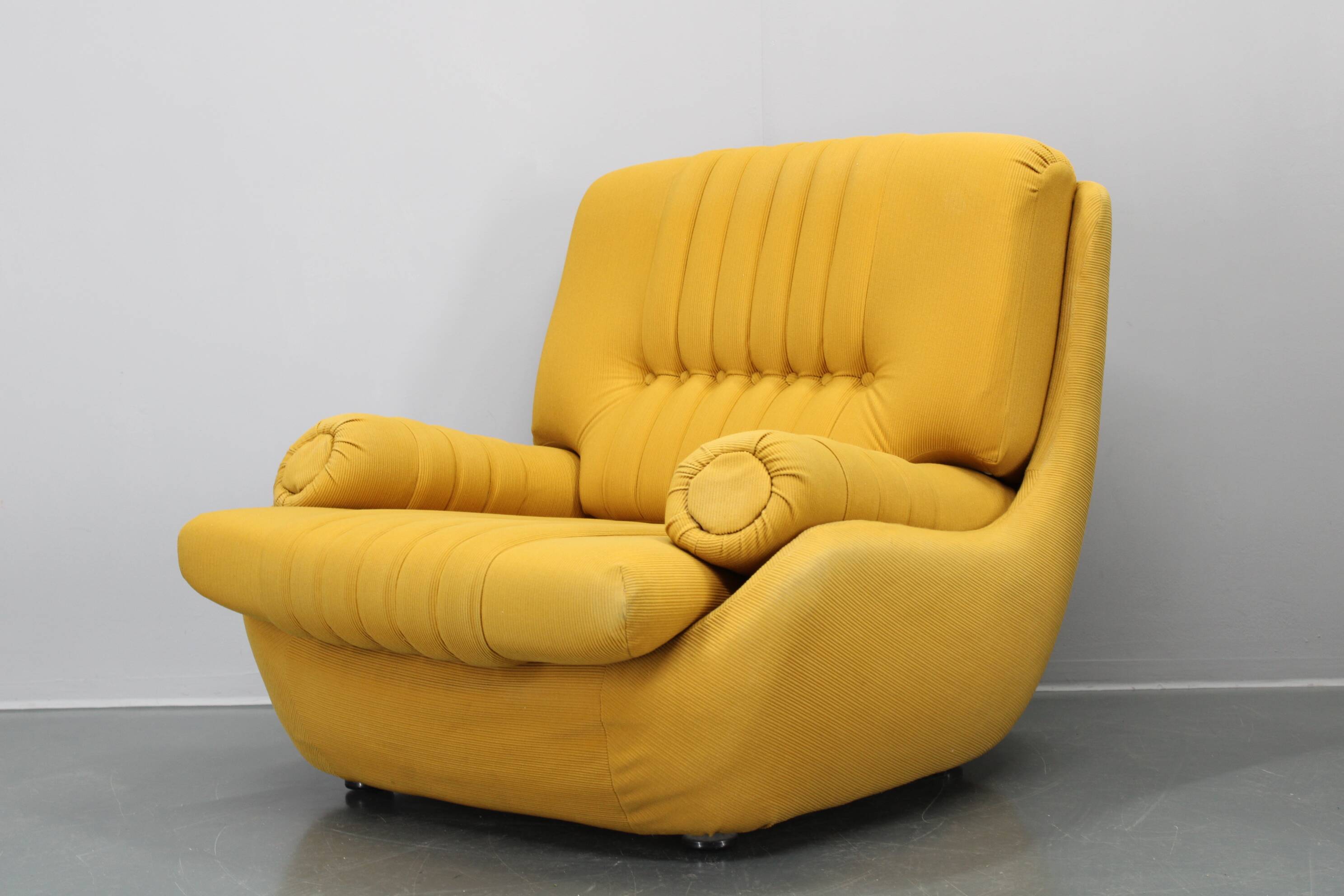 1970s Rare Space Age Pair of Armchairs , Czechoslovakia