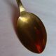 Vintage brass teaspoons