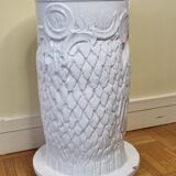 Umbrella door "Owl" in glazed ceramic, Art Deco