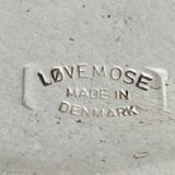 Danish pottery bowl in mid-century Lovemose style, 1960s.