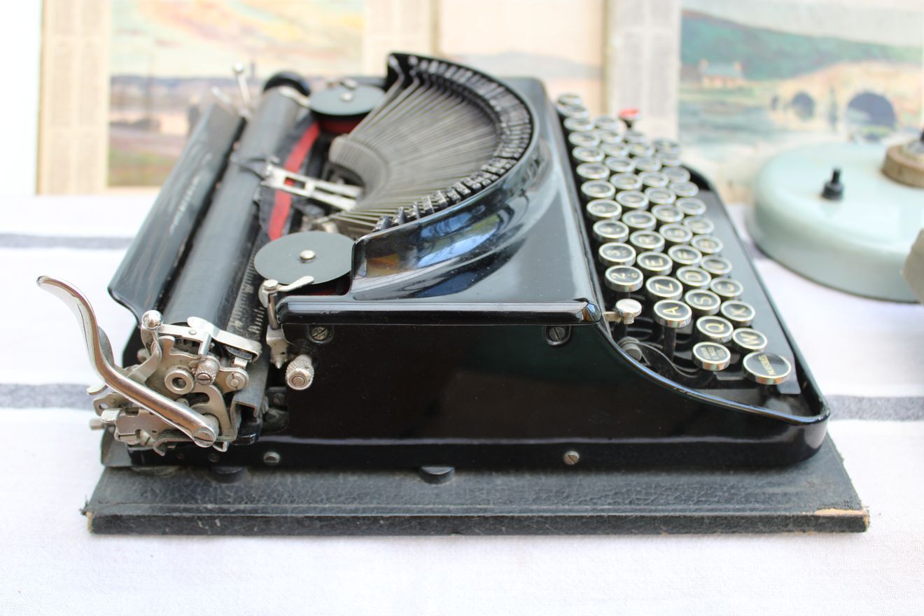 Old typewriter