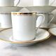 Set de 8 tasses à café en porcelaine de Sologne