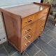 Vintage 60s oak chest of drawers
