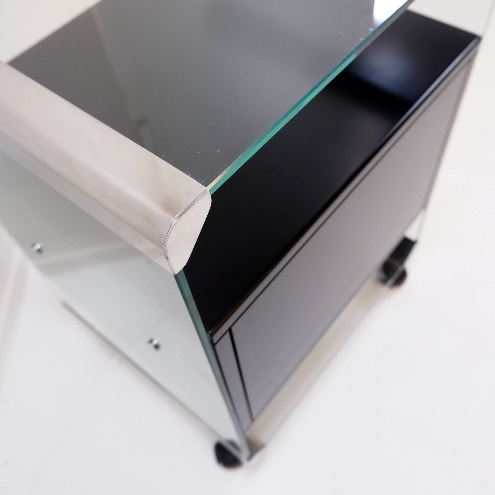 “Movie Cassettiera” rolling box by Pierangelo Gallotti for Gallotti & Radice