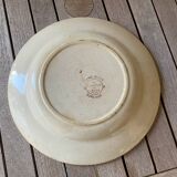 Caiffa planter's half-deep iron earthenware plate