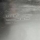 Modular black shelf by Olaf Von Bohr for Kartell, 1970