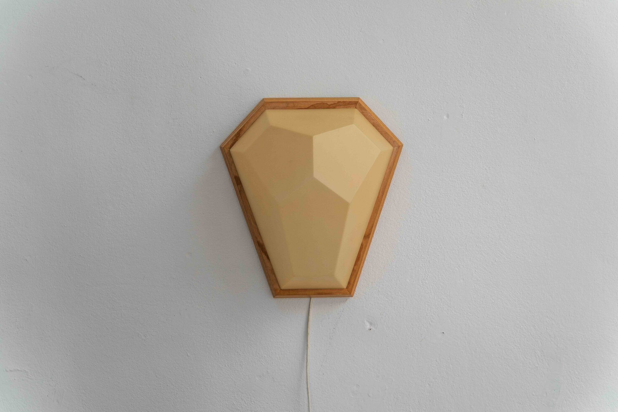 Anthroposophical wall lamp by Rudolf Dörfler