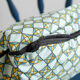Coussin graphique style wax