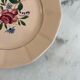 Hand-painted plate from Sarreguemines and Digoin