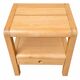 Habitat Radius bedside table in oak, design by Simon Pengelly.