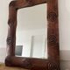 Miroir ethnique en bois