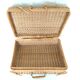 Rattan suitcase