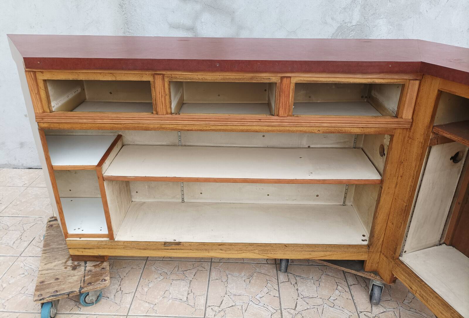 Vintage trade counter bar furniture